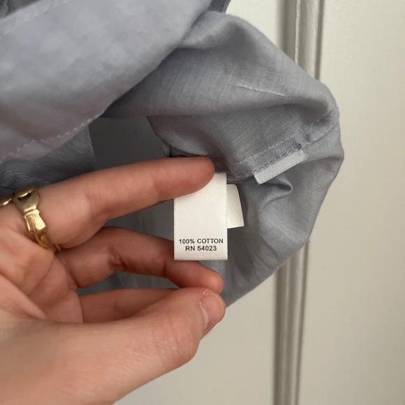 Banana Republic | Ruffle, Pleated, Puff-Sleeve Blouse - Picture 5 of 5